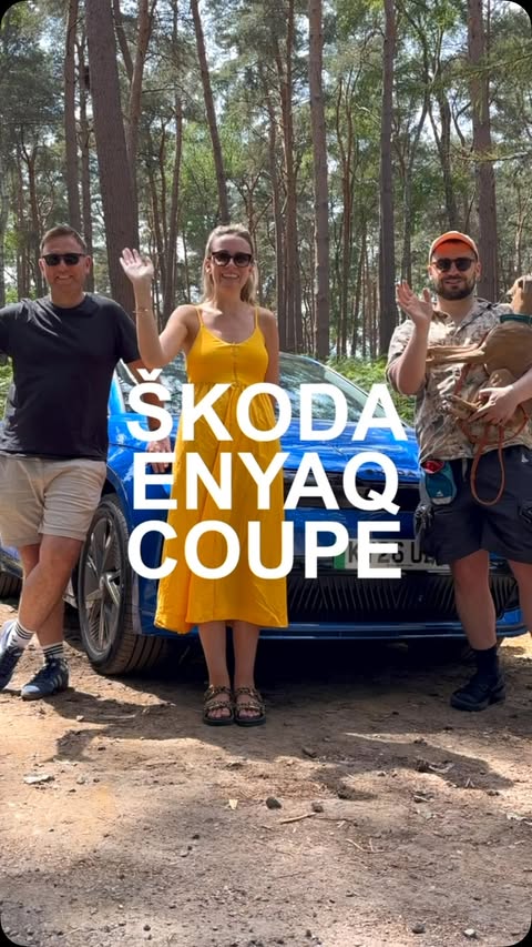 Instagram post by @makemeaoffer for Škoda Belgium. Caption reads: AD When my parents let us drive the @skodauk....