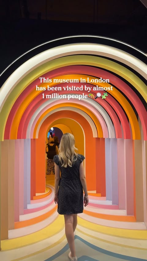Instagram post by @kseniia.journey for Twist Museum. Caption reads: [...] KSENIIA10 automatically applied) 📍 Twist....