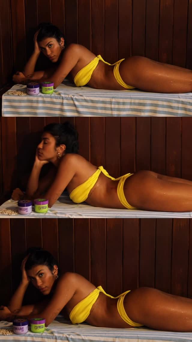 Instagram post by @natcarvalho for Beleza Brasileira. Caption reads: O ritual de cuidados intensivos pré e pós....