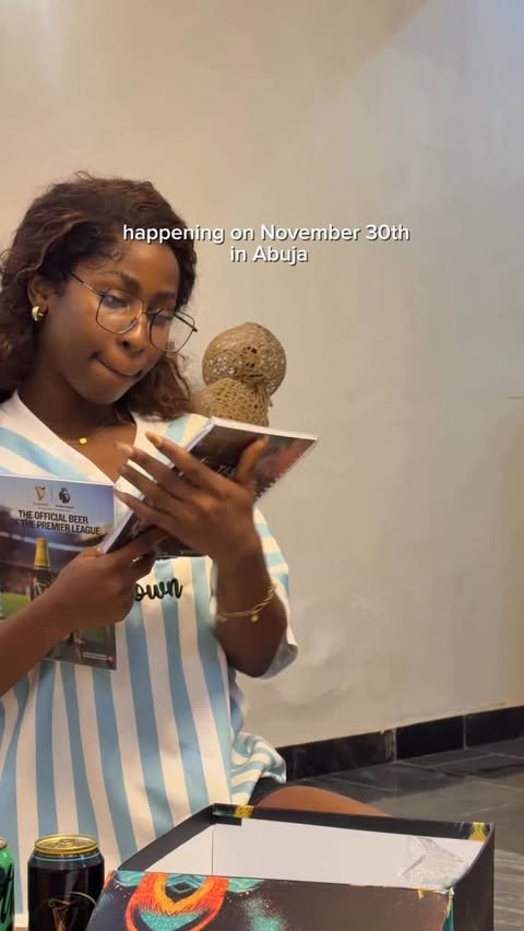 Instagram post by @iam.fisayo for Guinness. Caption reads: Can’t wait for the Guinness Epic Match Day! on....