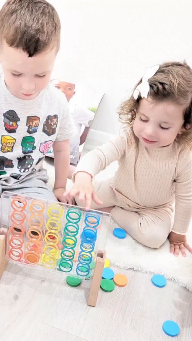 Instagram post by @vanessa93_x for Lovevery Europe. Caption reads: Come and explore @lovevery.europe The Helper Play....
