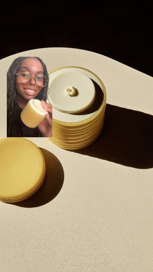 Instagram post by @tariro.makoni for Into The Gloss. Caption reads: The gift of soft hands starts with a cream that....