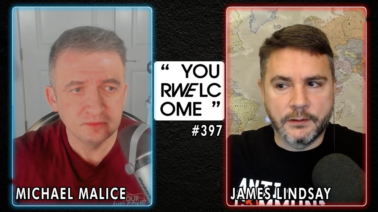 YouTube post by @MichaelMaliceofficial for Huel. Caption reads: "YOUR WELCOME" with Michael Malice .