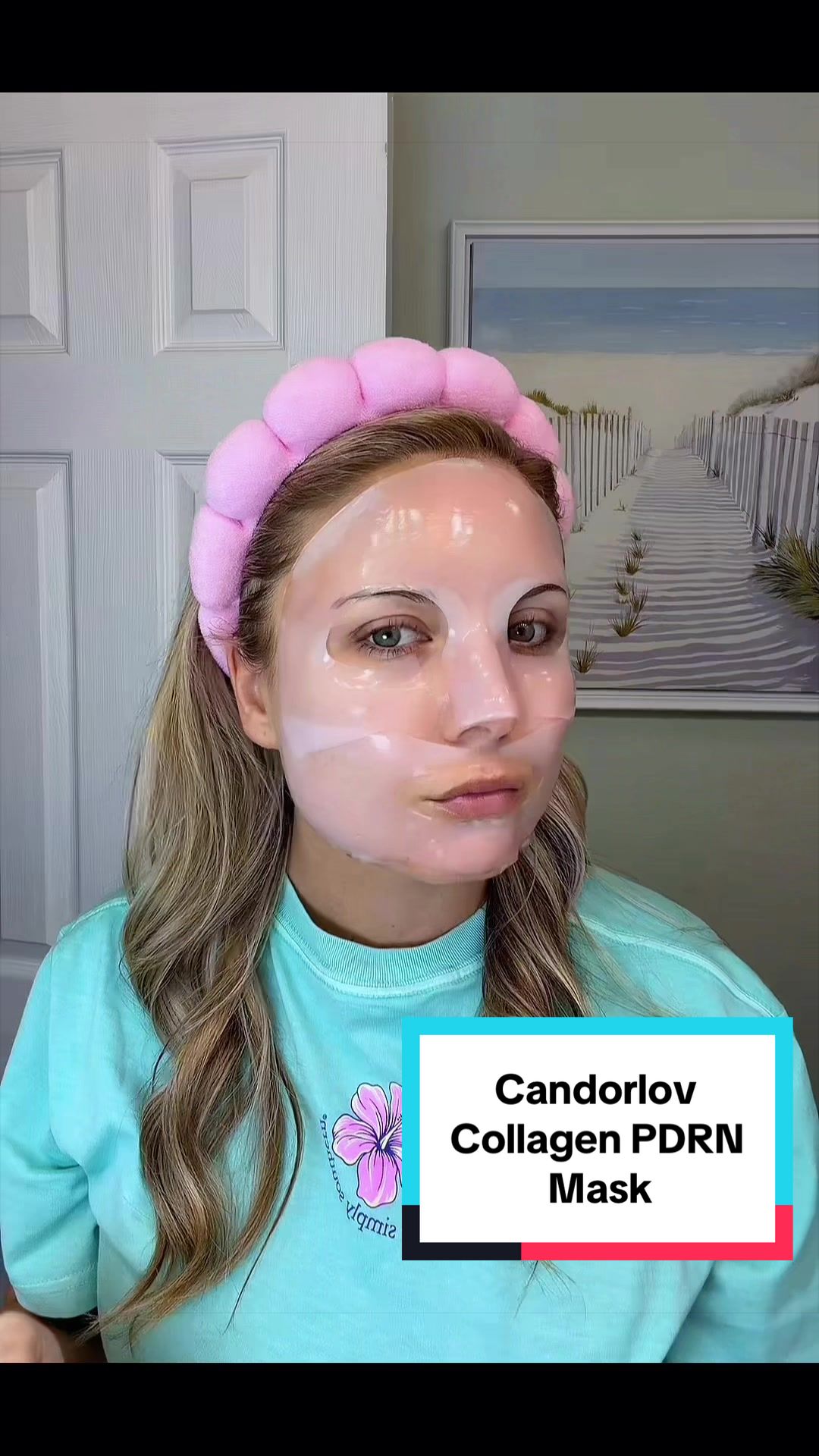 TikTok post by @mckaylalucas1 for Candorlov US. Caption reads: [...] product absorbs into your skin. 🤩....