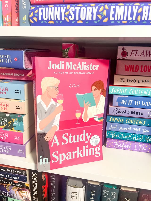 Instagram post by @sparetimereader for Atria Books. Caption reads: [...] Jodi’s Love Notes series! Thank you....