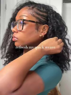 TikTok post by @naimahkai for Wequeen. Caption reads: [...] refresh! Definitely would repurchase!....