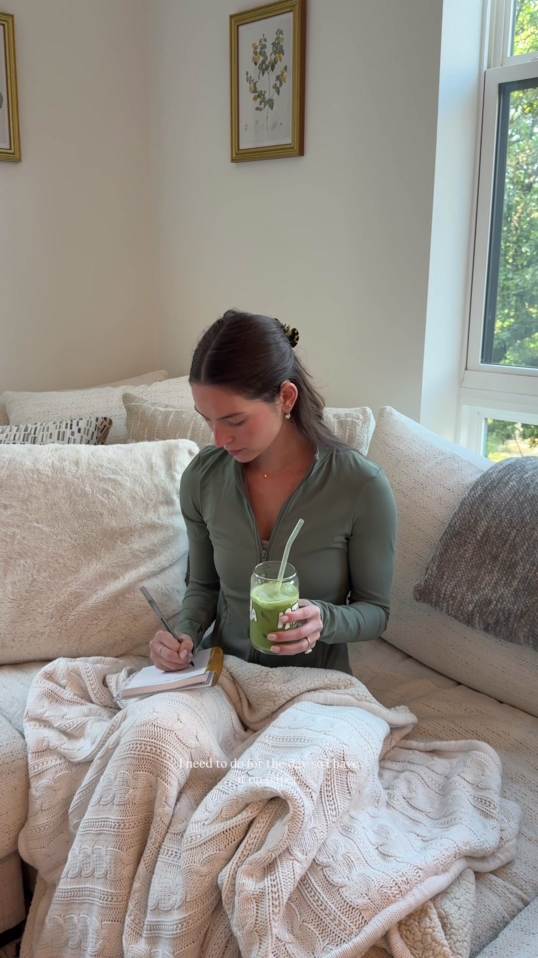 TikTok post by @the.dailyrule for Jade Leaf Matcha. Caption reads: Relying on this morning routine and @Jade Leaf....
