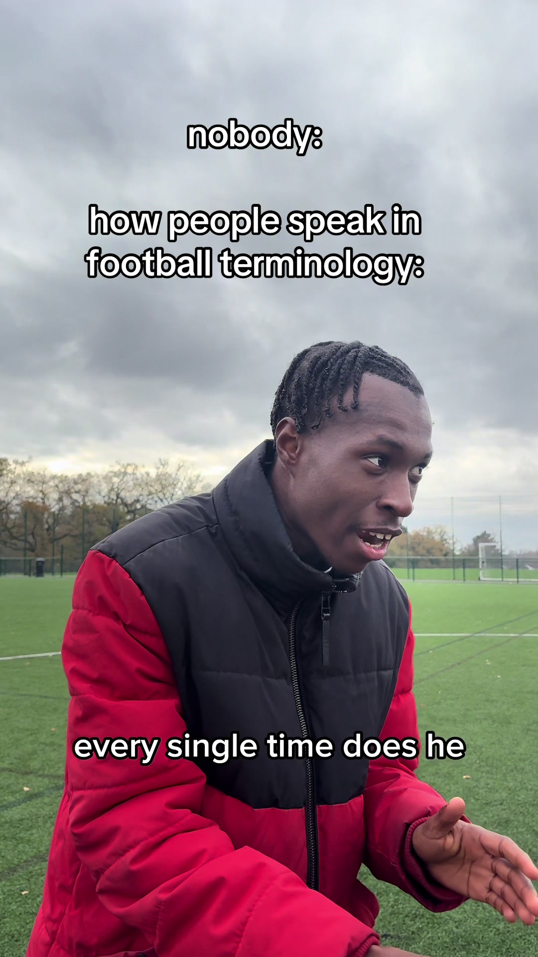 TikTok post by @11able for Premier League. Caption reads: [...] Speak In Football Terminology @Premier....
