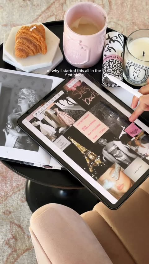 Instagram post by @brookiebarry for Notability. Caption reads: 2026 intentions, not just goals. @notabilityapp....