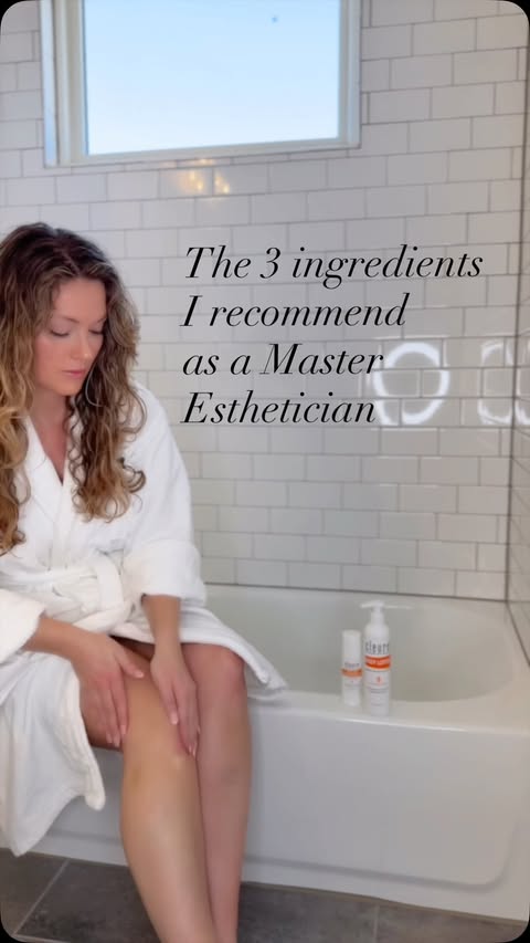 Instagram post by @ritaalmusa for Cleure. Caption reads: [...] that says no to harsh ingredients, @cleure !....