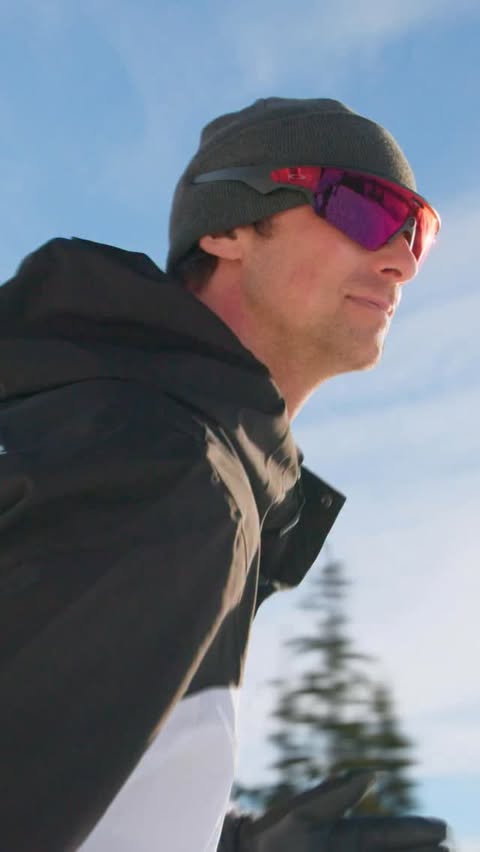 Instagram post by @craigmcmorris for Meta. Caption reads: [...] in Whistler, captured through my @OakleyMeta....