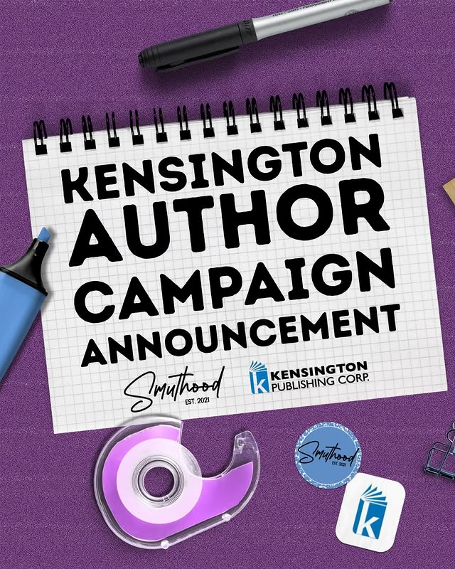 Instagram post by @thesmuthood for Kensington Books. Caption reads: [...] is excited to announce our next....