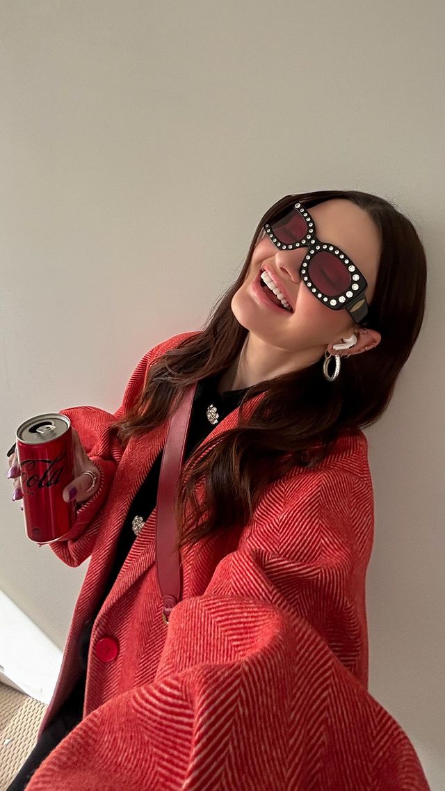 Instagram post by @samtodd for Coca-Cola Australia. Caption reads: Listening to (Can’t Get You) Off My Mind all....