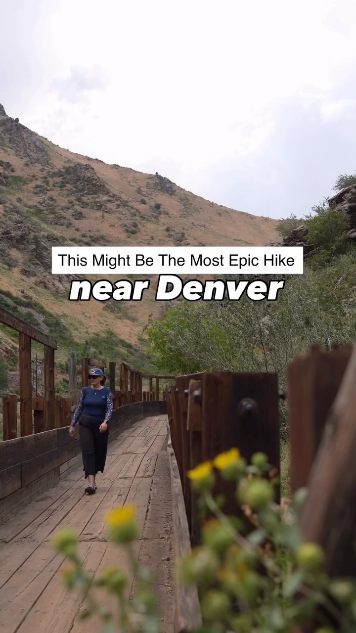 Instagram post by @littleradadventure for YoColorado. Caption reads: [...] out, make sure you’re geared up in....