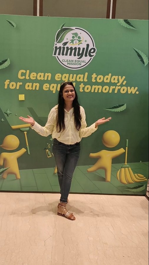 Instagram post by @bakemeawish.yt for Nimyle. Caption reads: Seeing the next generation embrace equality....