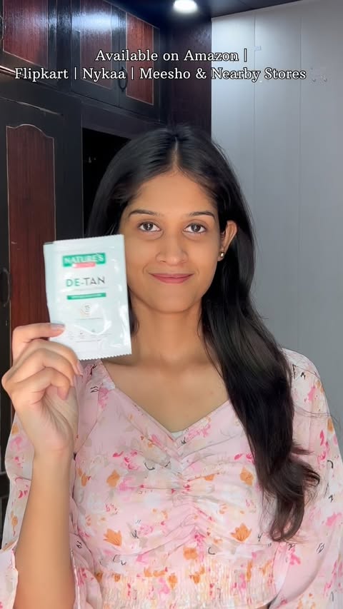 Instagram post by @_ayuutayal for Nature’s Essence. Caption reads: [...] for summer skincare🤍 Tagging....