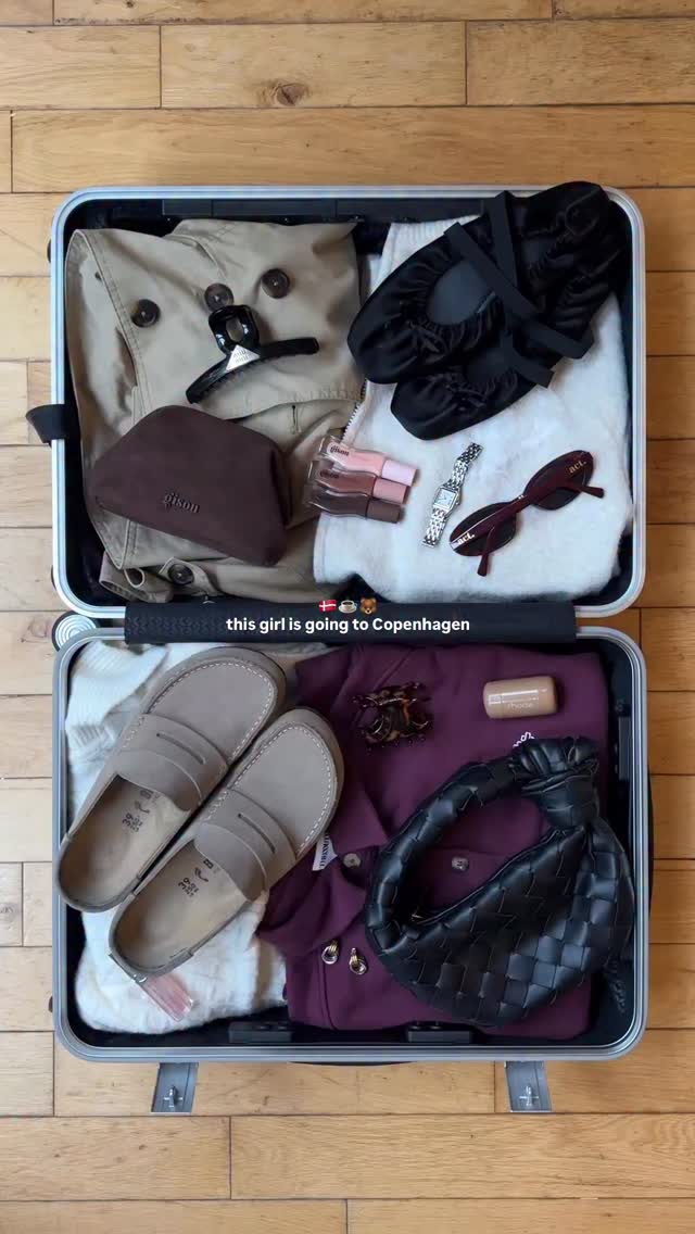 Instagram post by @bethmccreadie for Gisou. Caption reads: This girl is going to Copenhagen for the first....