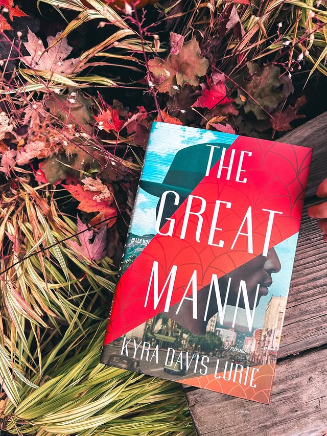 Instagram post by @rachellelovesbooks for Crown Publishing. Caption reads: The Great Mann (thank you #gifted @crownpublishing....