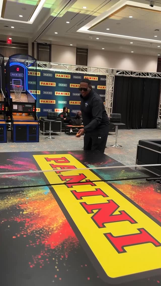 Instagram post by @masterp for Panini America. Caption reads: They thought I was just a hooper, they didn't know....