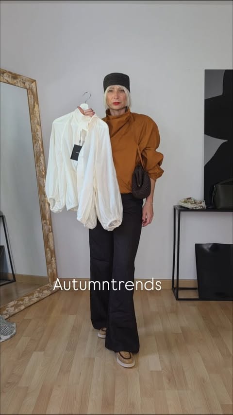 Instagram post by @co_ri_nn for Massimo Dutti. Caption reads: [...] Windbreaker, linenpants, pillboxhat....