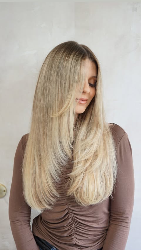 Instagram post by @omgartistry for Donna Bella Hair. Caption reads: [...] for link. 🤎 Thinking about trying....