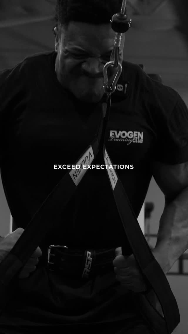 Instagram post by @blakeyoungfit for Evogen Nutrition. Caption reads: The only limit is your level of....