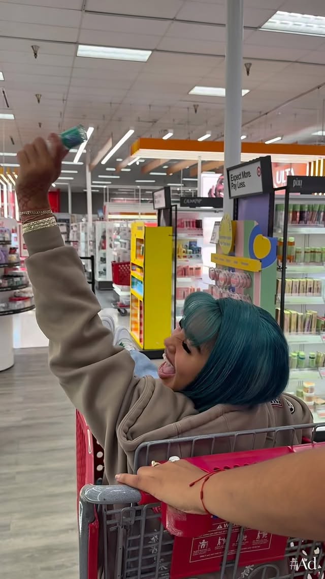 Instagram post by @zenani.mp3 for Chillhouse. Caption reads: trip to Target for @chillhouse ‘s new Forever Wear....