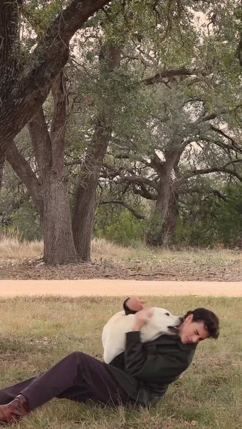 Instagram post by @micajahstude for Bonobos. Caption reads: Man’s best friend @bonobos #BonobosPartner.