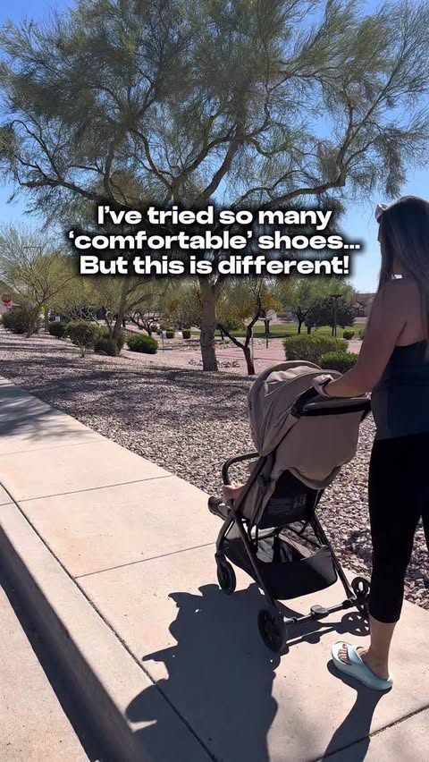 Instagram post by @azfamilyguide for OOFOS. Caption reads: Mom life is nonstop… but thanks to the OOFOS new....
