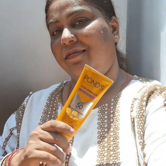 Instagram post by @deeptimittal882 for Viral Pitch. Caption reads: Stronger than the sun! SPF 50 PA+++ fights sun....