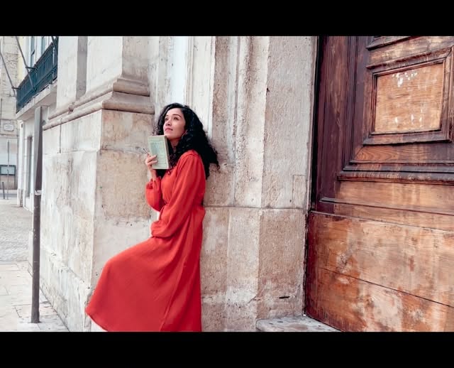 Instagram post by @devangana_m for FILA. Caption reads: [...] @rareism_in 

dress: @rareism_in 
shoes:....