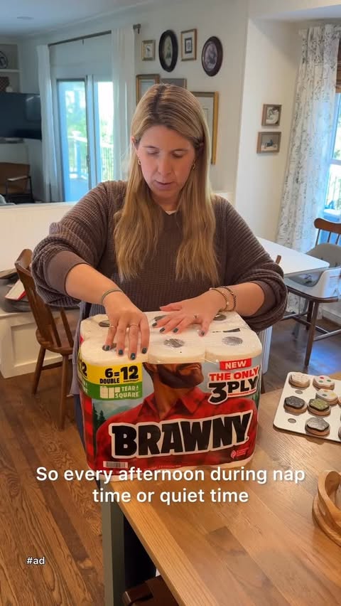 Instagram post by @balancedmissbailey for Harris Teeter. Caption reads: #ad With two little kids and a dog, I could spend....