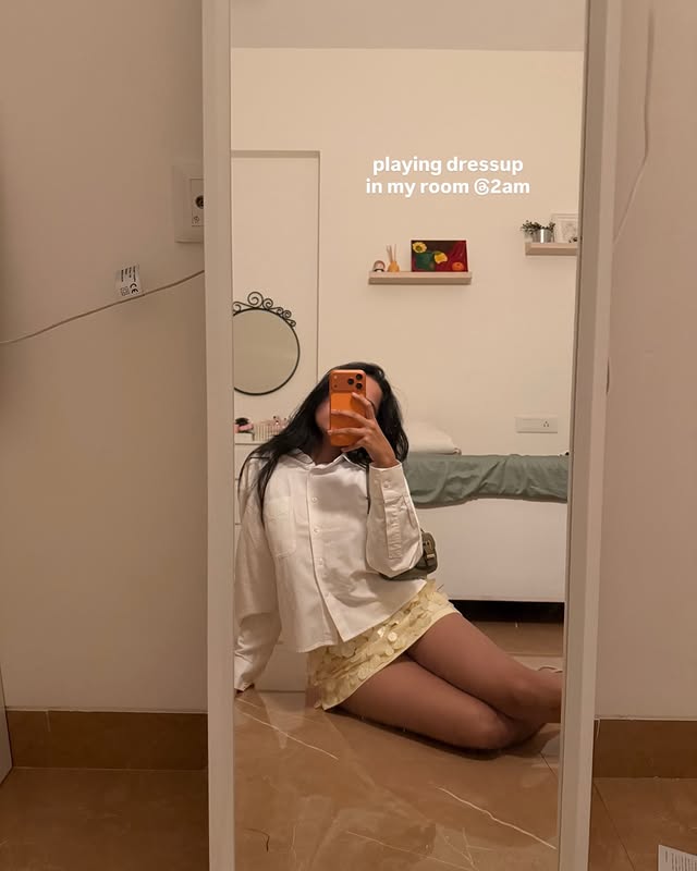 Instagram post by @muskanrawat for PEPPERMAYO. Caption reads: [...] a girl thanku god🪽

all bottoms from....