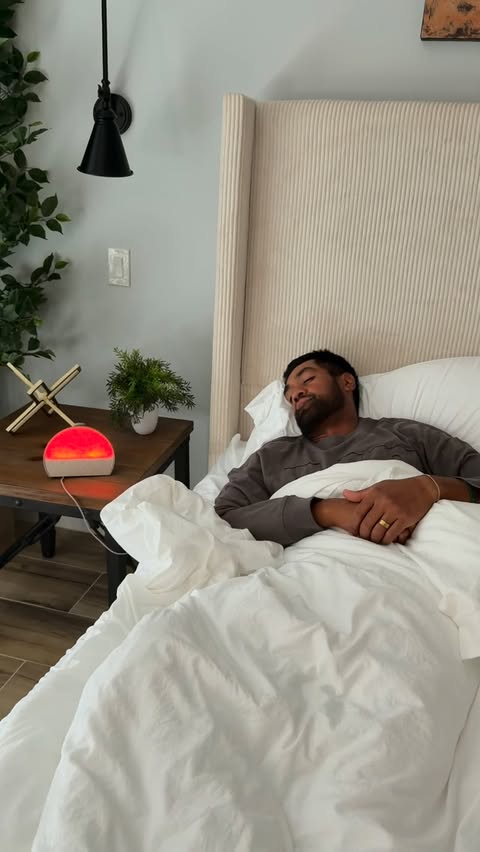 Instagram post by @tonyfinaugolf for Hatch. Caption reads: [...] lifestyle can wreak havoc on your sleep.....