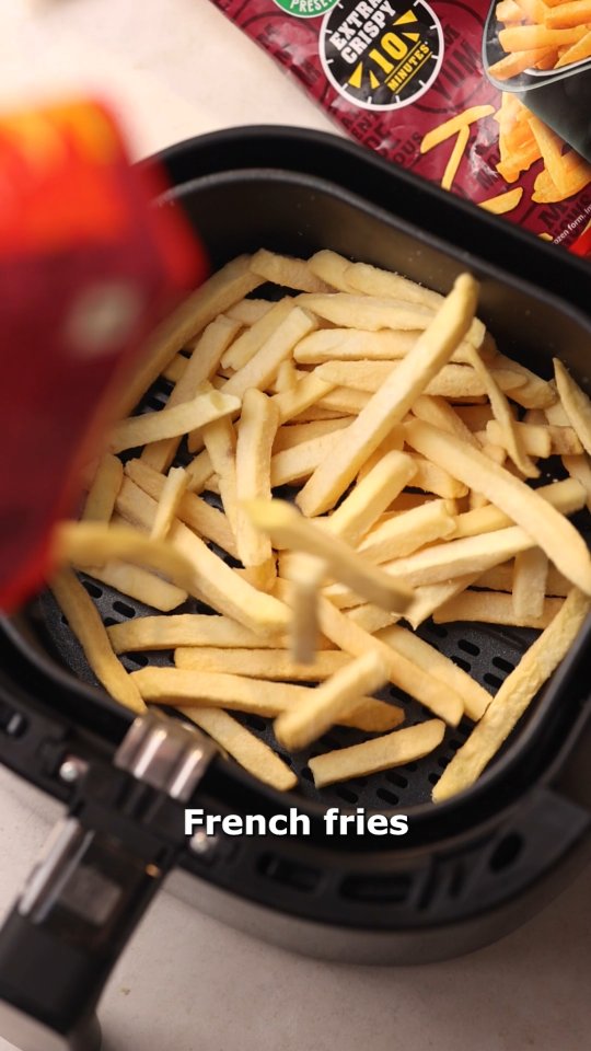 Instagram post by @my_foodstory for Philips Home Living SA. Caption reads: How to get perfectly crispy French Fries at home —....