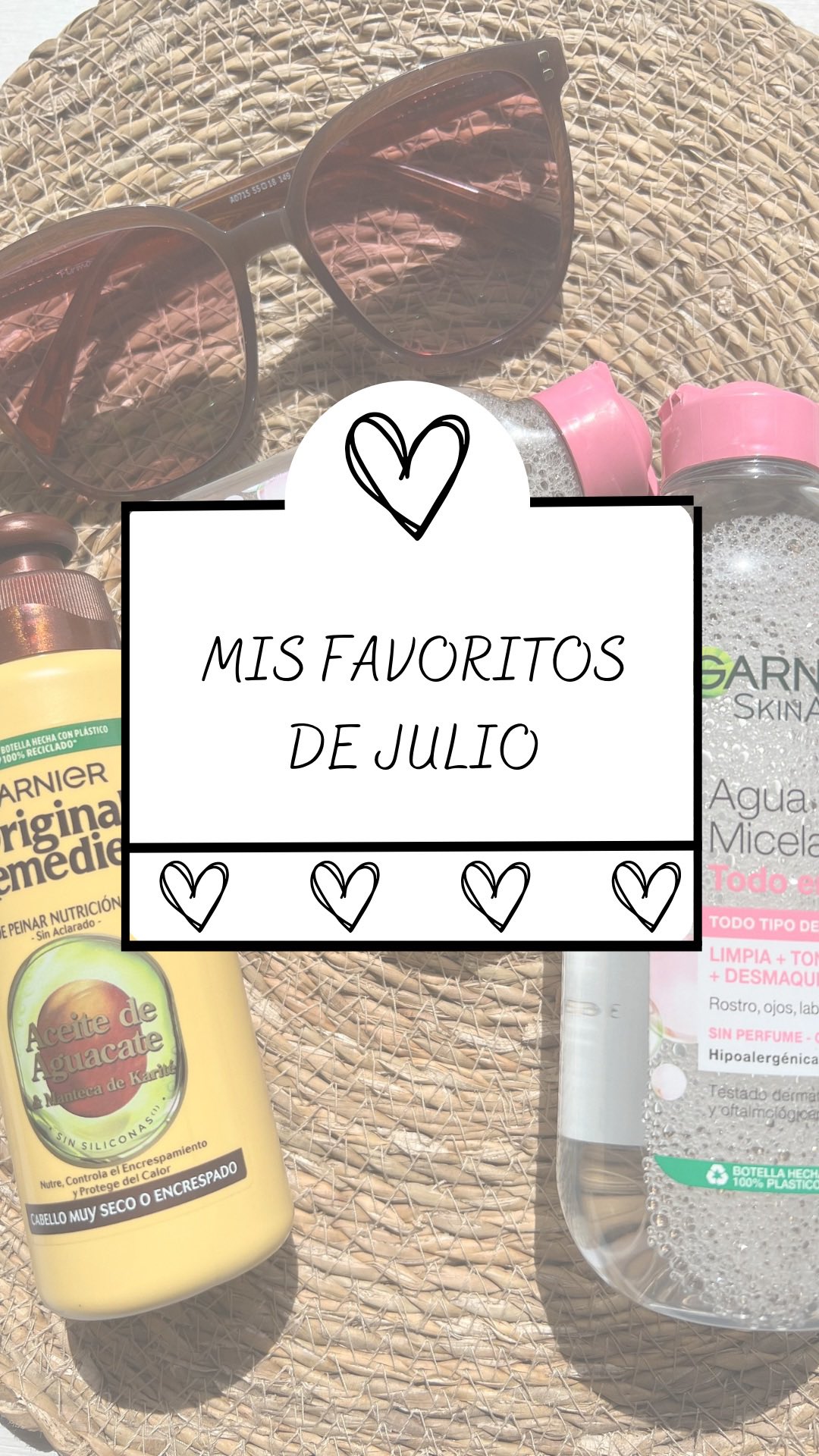 Instagram post by @roco_bulldog_french for Skeepers. Caption reads: Regalo de Garnier 

✨ Mis favoritos de julio....