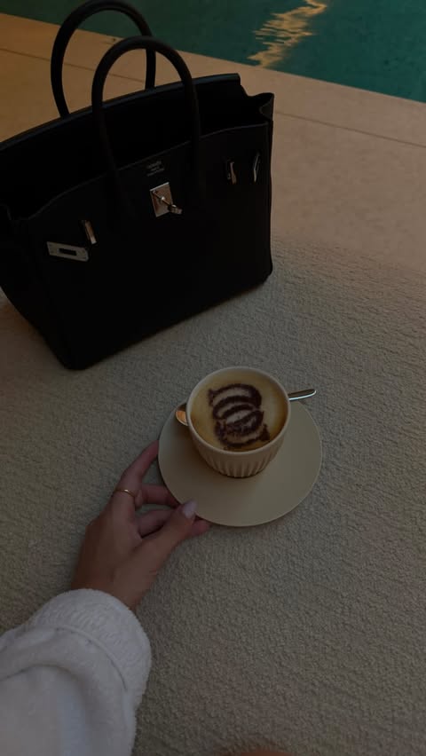 Instagram post by @lucyy.jd for narciso rodriguez. Caption reads: ad ASMR morning routine using: @chanel.beauty body....