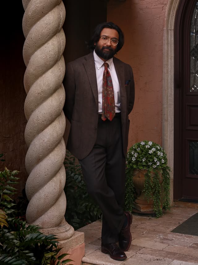 Instagram post by @harandoesthings for Proper Cloth. Caption reads: Here’s another look with this Bedford jacket in a....