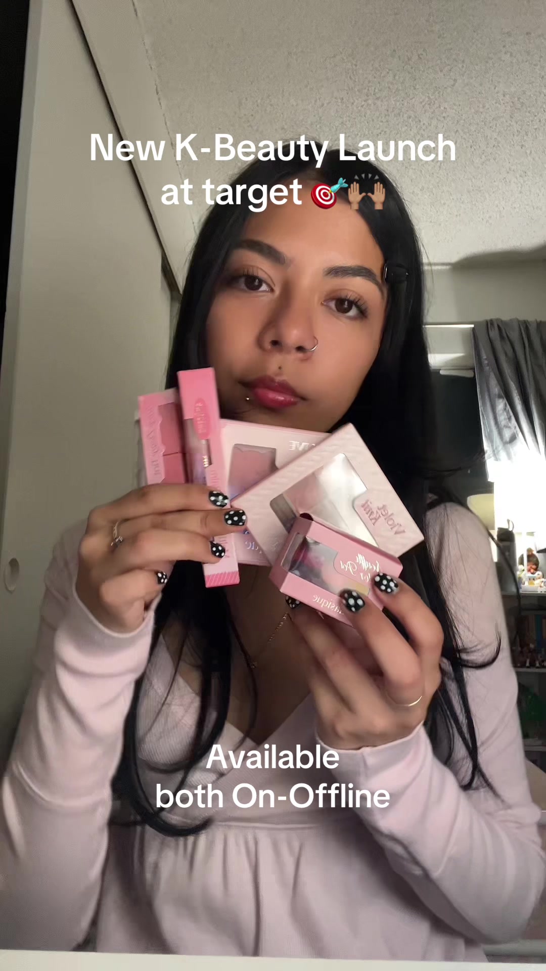 TikTok post by @aylin.stephanie for Dasique. Caption reads: ✨big news, beauty lovers!✨ @dasique US -> your....