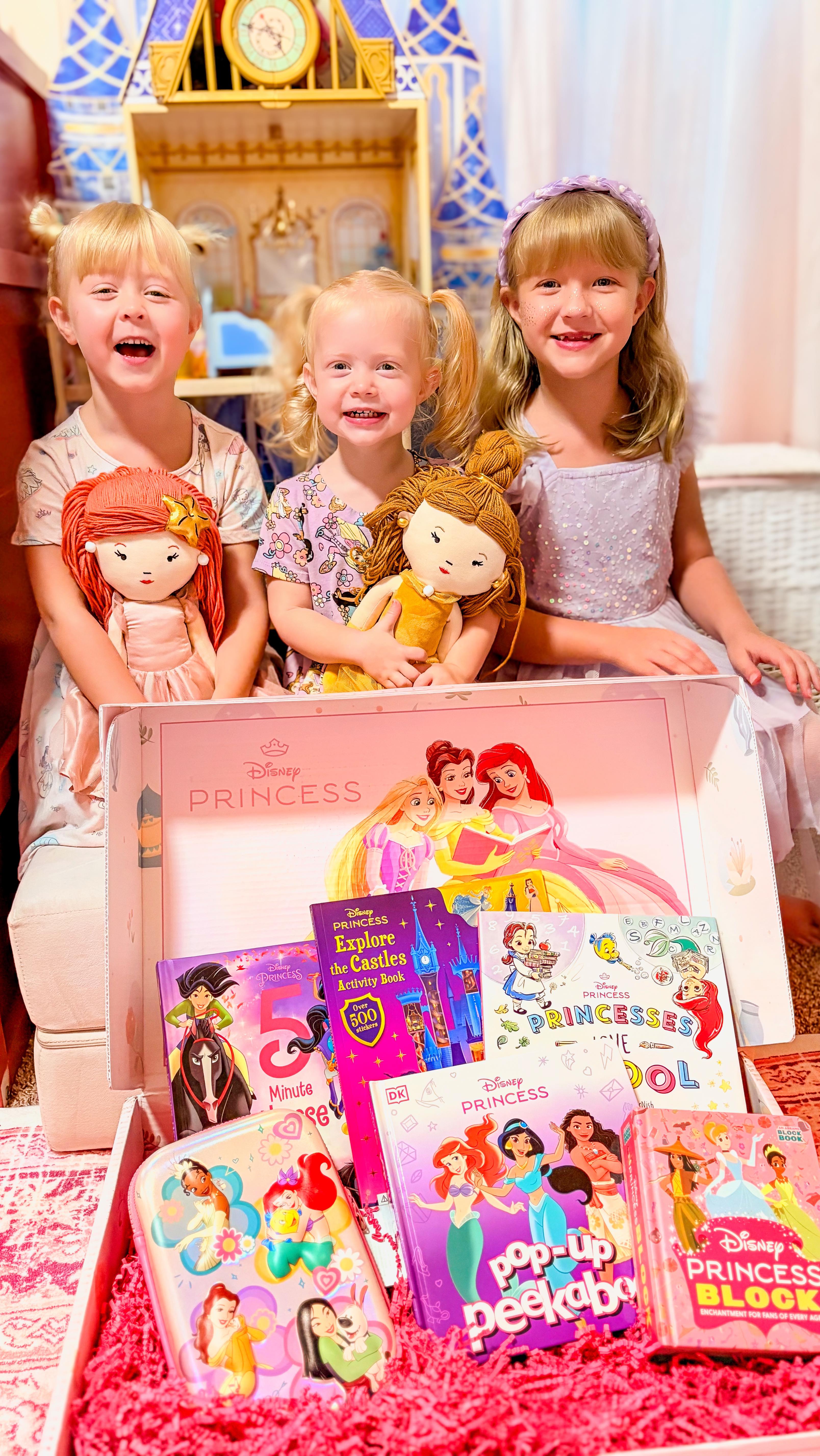 Instagram post by @kaylapeloquin for Disney Publishing Worldwide. Caption reads: To celebrate #WorldPrincessWeek, we planned an....