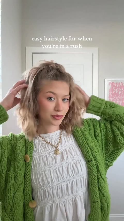 Instagram post by @kaittnnicolee for L'ange Hair. Caption reads: @langehair Sculpt Waver allows me to wave my hair....