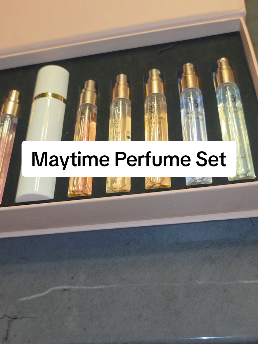 TikTok post by @cilver_with_a_c for Maytime. Caption reads: [...] type of scent for your body chemistry....