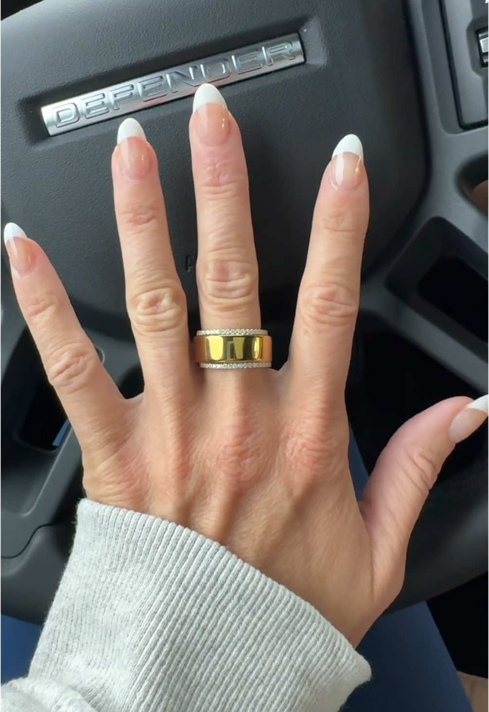 TikTok post by @thislovelylifeofmine for Pavoi. Caption reads: @PAVOI love these beautiful simple bands to [...].