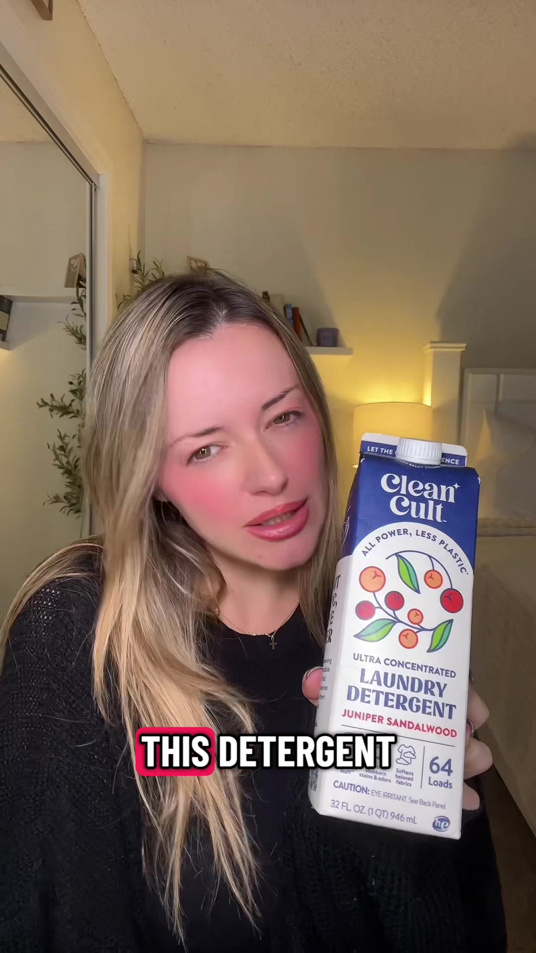 TikTok post by @sandiecameron for Cleancult. Caption reads: [...] cult! We’re always taking new members.....