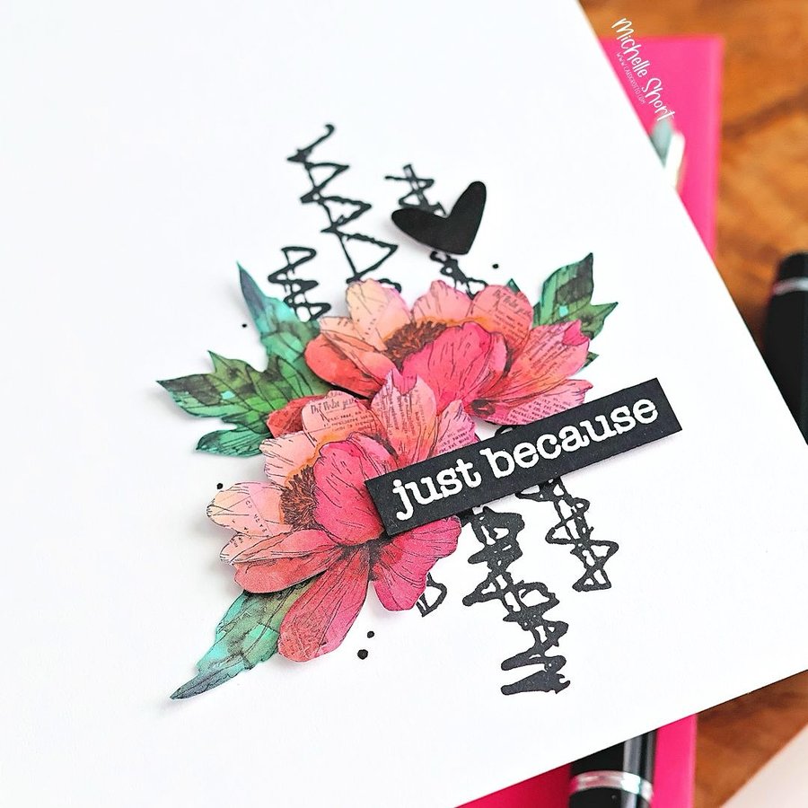 Instagram post by @thecardgrotto for Spellbinders Paper Arts. Caption reads: [...] #spellbinders #teamspellbinders....