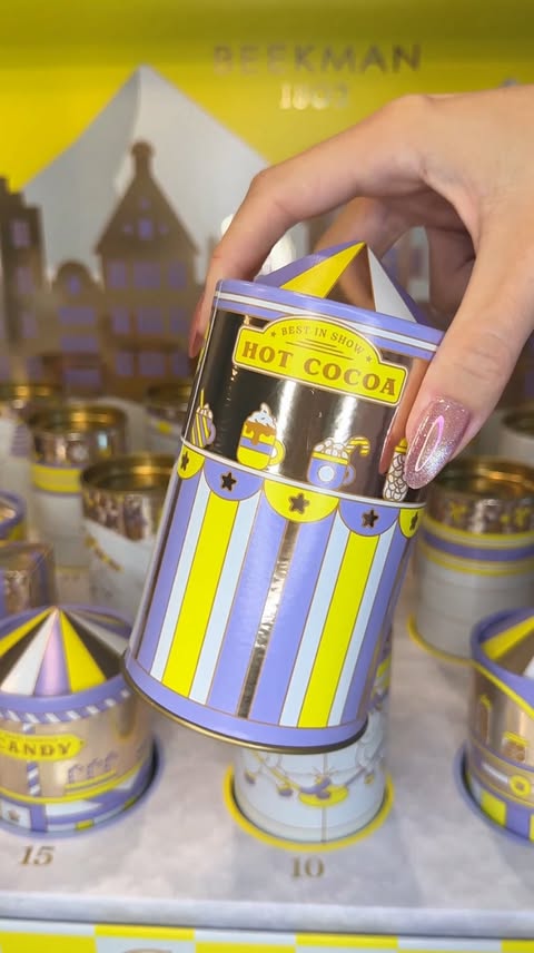 Instagram post by @amanda_roussin for Beekman 1802. Caption reads: [...] spoilers 👀) ✨ The 2025 Advent Calendar from....