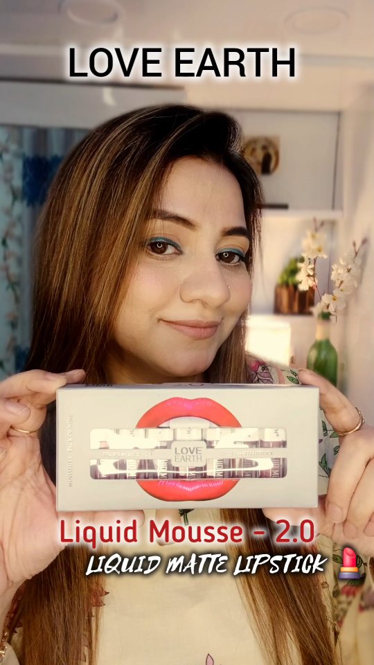 Instagram post by @exquisite_quratinz for LOVE EARTH. Caption reads: @loveearth_handmade Love Earth Liquid Mousse 2.0....