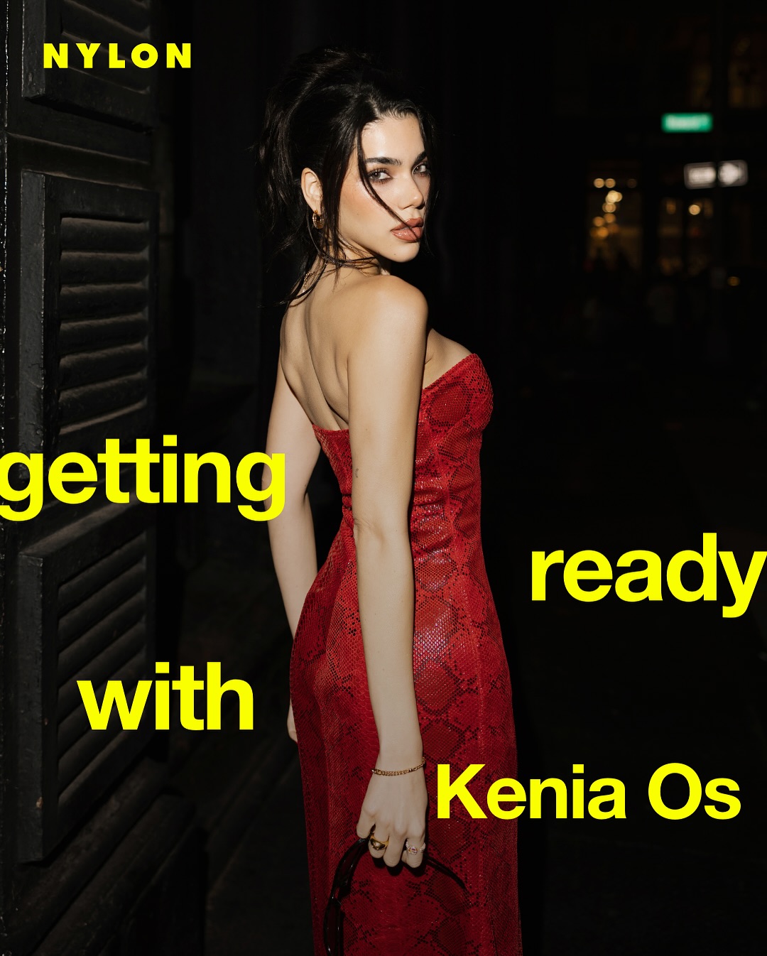 Instagram post by @keniaos for NYLON. Caption reads: Diamonds are @keniaos’ best friend. The singer got....