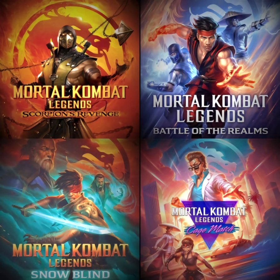 Instagram post by @mkarcadekollection for Mortal Kombat. Caption reads: Good time to catch up on the animated....