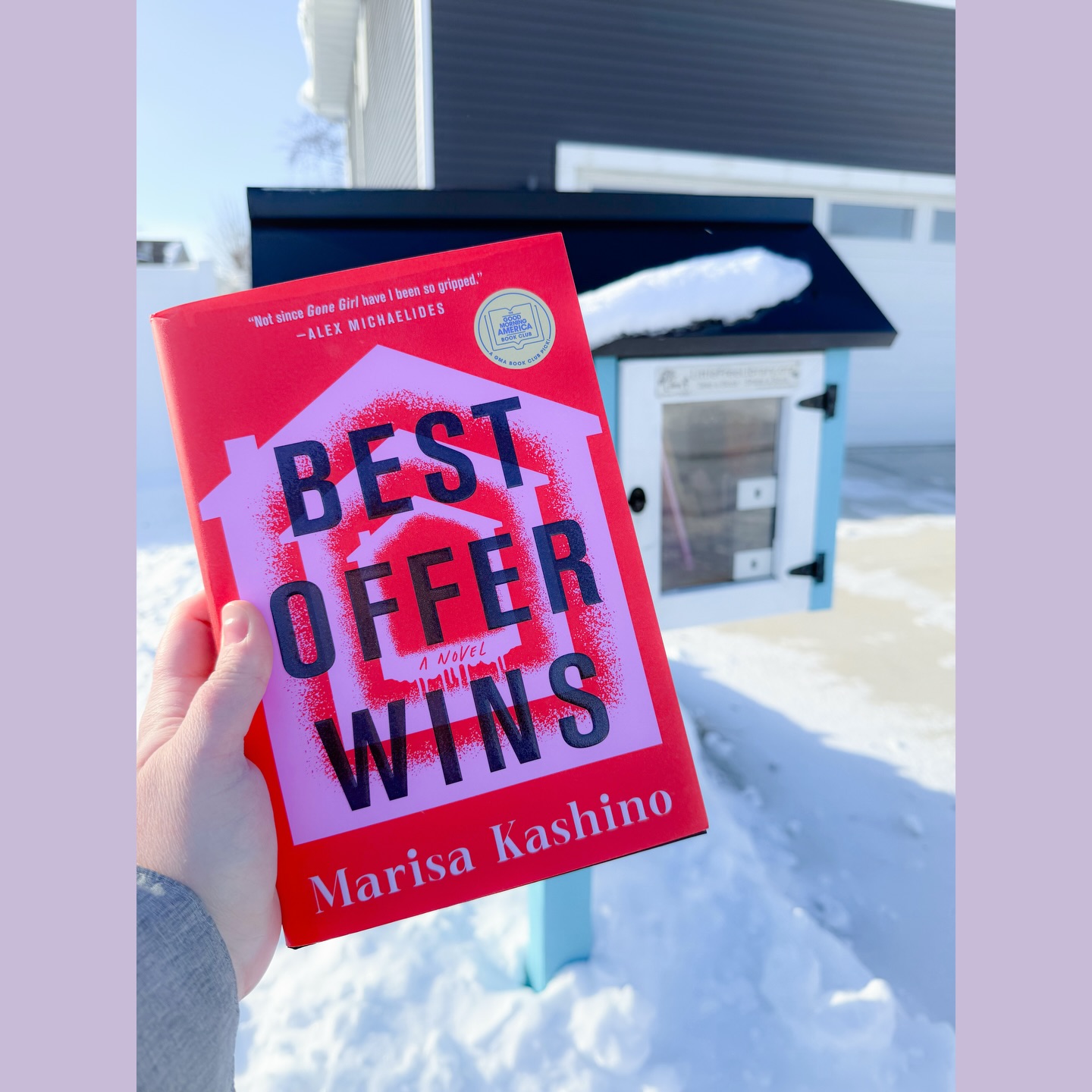 Instagram post by @nissa_the.bookworm for Celadon Books. Caption reads: [...] Library Drop✨

Thank you so much to....